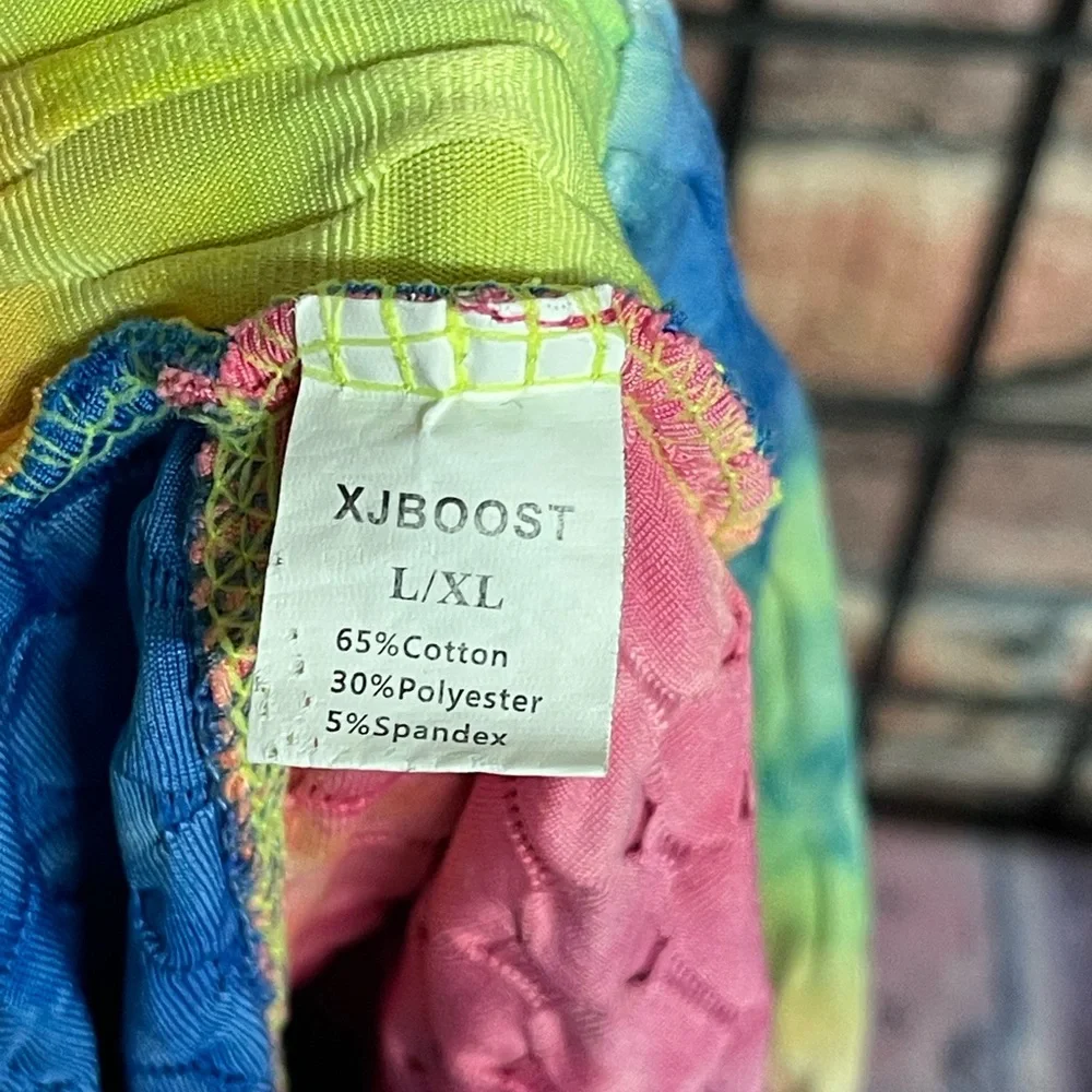 XJ Boost tie dye leggings size L/XL